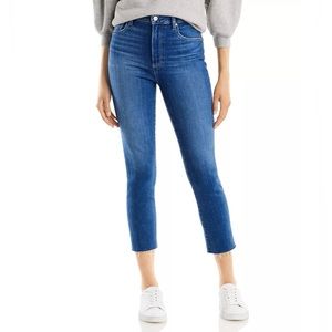 PAIGE Sarah Slim Crop in Star Crossed, Size 26, Excellent Condition